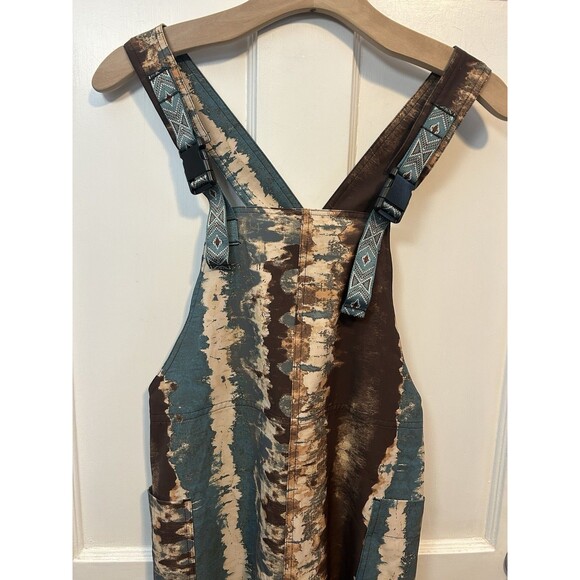 Kava Women XS Overalls Sans Blas Rocky Mountain Multi Color Adjustable Comfort - Picture 4 of 10